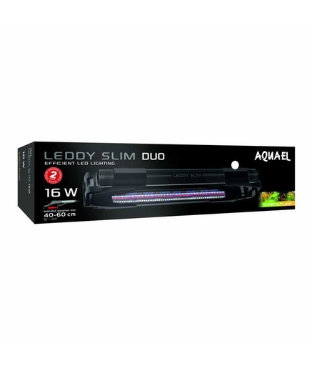 [AQ124462] Aquael Leddy Slim Duo 16W Black-Sunny,Plant & Night