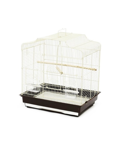 [BC-604] Dayang Bird Cage (604) - 47 x 36 x 50.6cm - 4 pcs/Box - White Colour[Dimension - 47 x 36 x 50.6cm]