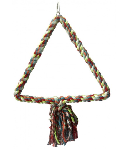 [BTLB0055] Pado Triangular Rope Hanging Toy - 40 x 32 cm