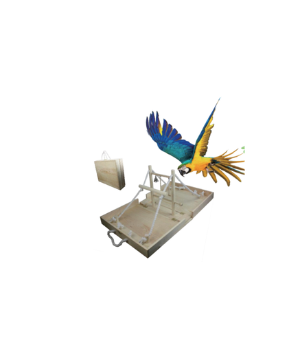 [BTLB03009] Vanpet Bird Playground (Foldable)-38 x30x10 cm-BTLB03009