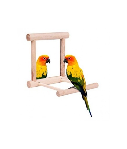 [BTLB0706] VanPet Bird Toy Mirror Bird Toy - 10x10x7 cm