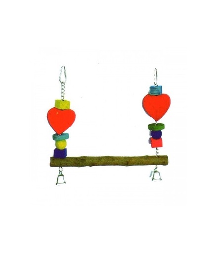 [BTLB240] VanPet Swing Toy For Large Birds With Bells 10.5"