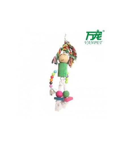 [BTLB431] VanPet Bird Toy Natural And Clean - 29x9 cm