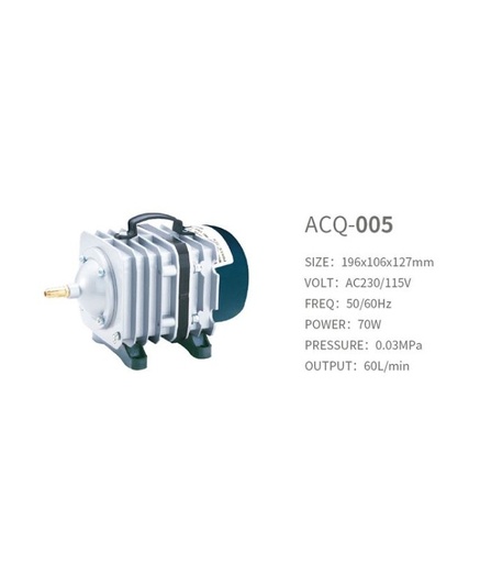 [BYACQ-005] Boyu Electromagnetic Air Compressor ACQ-Series[Max Output - 60L/min]