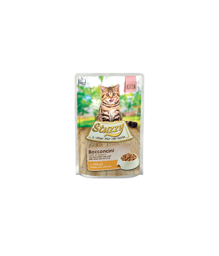 [C01043051] Stuzzy Cat Chunks with Chicken for Kittens  85g (Min Order 85g -24pcs)[Weight - 85g]