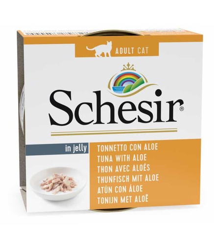 [C01064018] Schesir Cat Wet Food-Tuna With Aloe (Min Order 85g - 14pcs)[Weight - 85g]