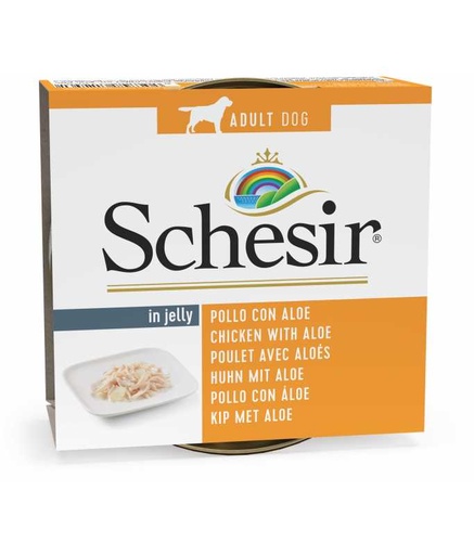 [C01064256] Schesir Dog Wet Food-Chicken Fillets With Aloe[Weight - 150g]