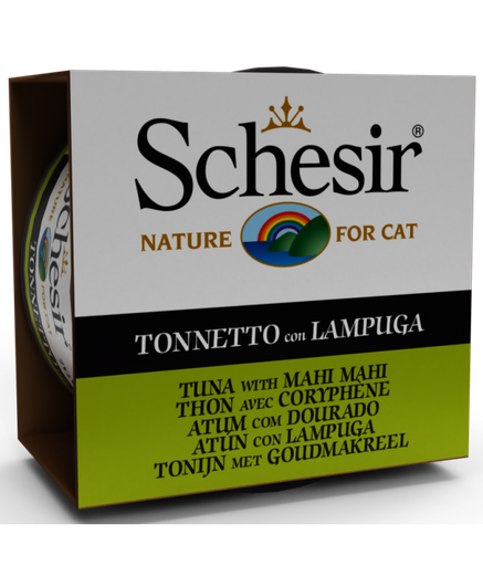 [C01064273] Schesir Cat Wet Food-Tuna With Mahi (Min Order 85g - 14pcs)[Weight - 85g]