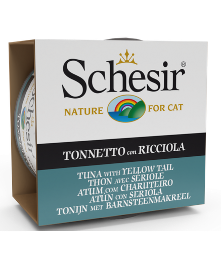 [C01064278] Schesir Cat Wet Food-Tuna With  Yellow Tail[Weight - 85g]