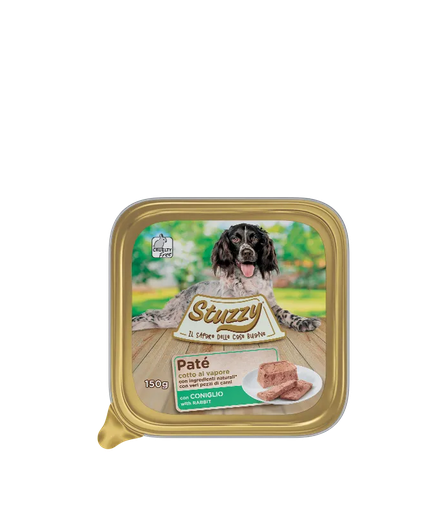 [C03006100] Stuzzy Classic Dog Paté with Rabbit 150g Alutray (Min Order 150g- 22pcs)[Weight - 150g]