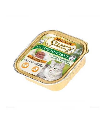 [C3006004] Mister Stuzzy Cat with Veal and Carrots 100g (Min Order 100g - 32pcs)[Weight - 100g]