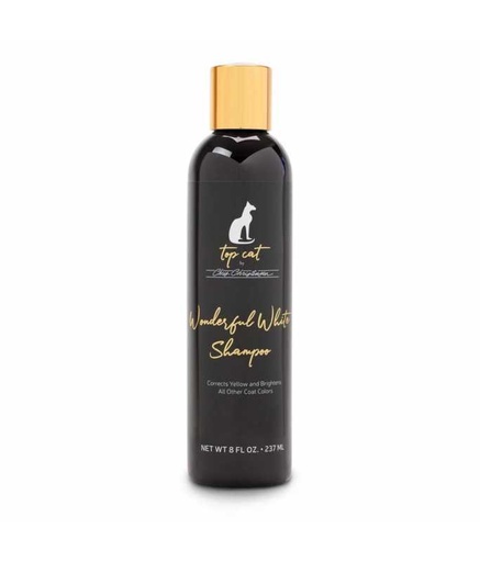 [CC841485] Chris Christensen Top Cat Wonderful White Shampoo 237ml[Volume - 237ml]