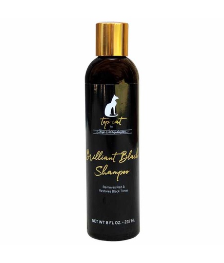 [CC841490] Chris Christensen Top Cat Brilliant Black Shampoo 237ml[Volume - 237ml]