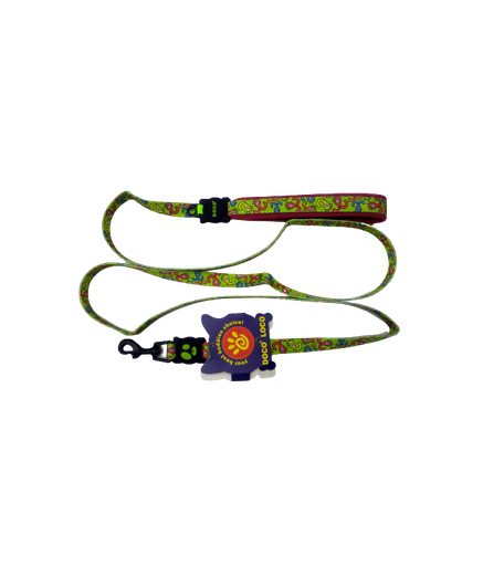 [DCL1072-ATL] DOCO® LOCO Leash - 6ft (DCL1072)[Texture - Green Monster, Size - L]