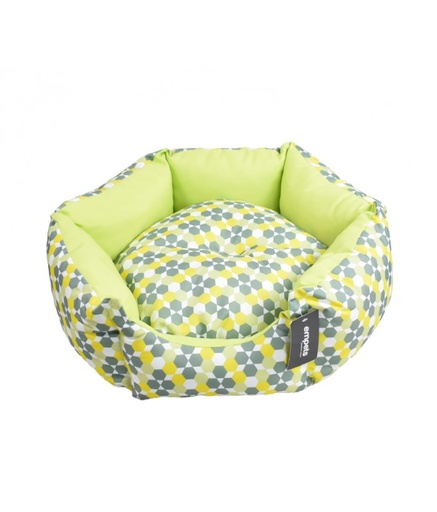 [EMV01M-110M] Empets Venus Bed Modern[Dimension - 45x45x19cm, Texture - Printed Green & Lemon]