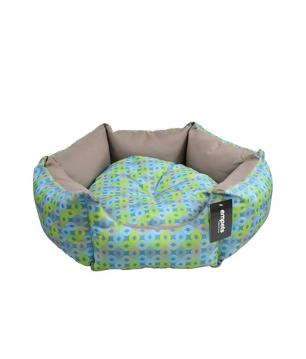 [EMV02M-129M] Empets Venus Bed Modern[Dimension - 55x55x20cm, Texture - Printed Green]