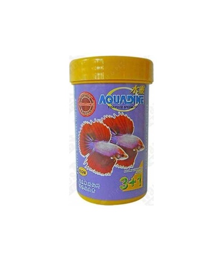 [FFABF60GM] KW Zone Aquadine Betta Basic Food 60g[Weight - 60g]