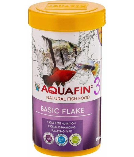 [FFBFAF250] KW Zone Aquafin Basic Flake[Volume - 250ml]