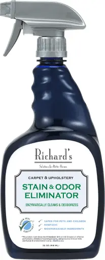 [FG00558] Synergy Lab Richard Organic'S Carpet & Upholstery Stain Remover & Deodorizer[Volume - 946ml]