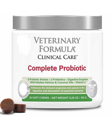 [FG01736] Synergy Labs Veterinary Formula Clinical Care Complete Probiotic 150g (30 counts)[Count - 30, Weight - 150g]