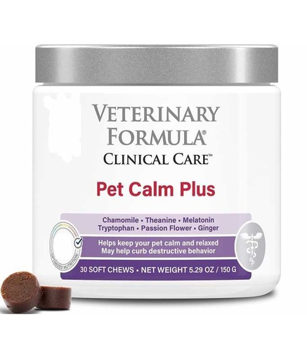 [FG01756] Synergy Labs Veterinary Formula Clinical Care Pet Calm Plus 150g (30 counts)[Count - 30, Weight - 150g]