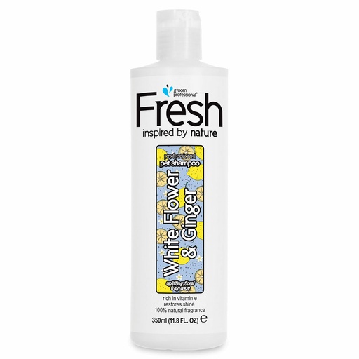 [GP842289] Groom Professional Fresh White Flower & Ginger Shampoo[Volume - 350 ml]