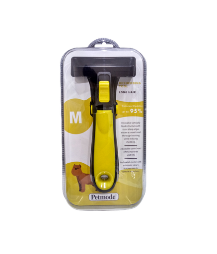 [HC030-C70] Pet Mode Deshedding Tool for Long Hair Dog[Size - M]