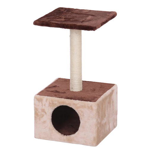 [HY6651] Catry Cat Tower With Scratcher 30x30x55cm