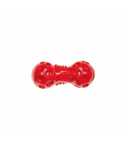 [ICC833] Imac Dog Toy TPR Rubber Bone with Squeaker, 11,6x5x5cm