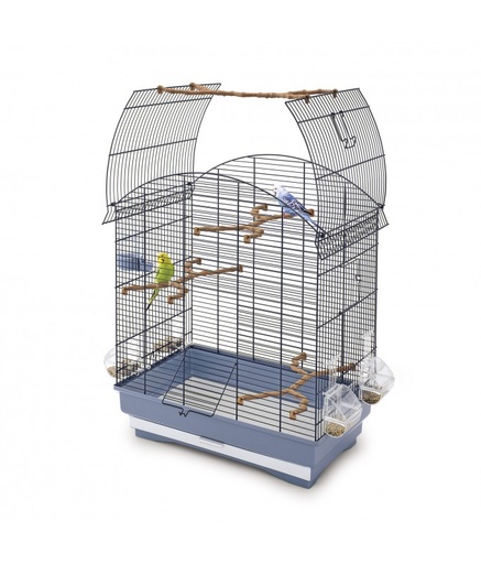 [IM14055] IMAC AGATA-Cage for Canaries, Parakeets and Exotic birds[Dimension - 58x33x62.5cm]