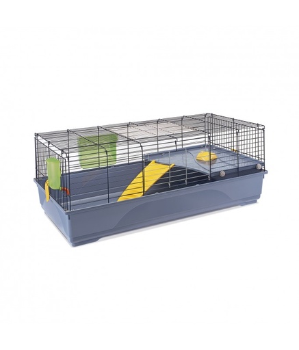 [IM6550] IMAC RONNY 120-Cage for Rabbits And Guinea Pigs[Dimension - 120x60x46.5cm]