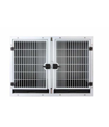 [KA-505L] Shernbao Stainless Steel Professional Modular Cage System - 110cm W  x 80cm H x 66cm D