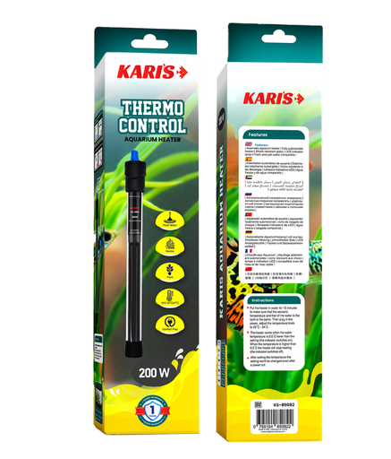 [KS-85082] Karis Aquarium Heater [Power - 200W]