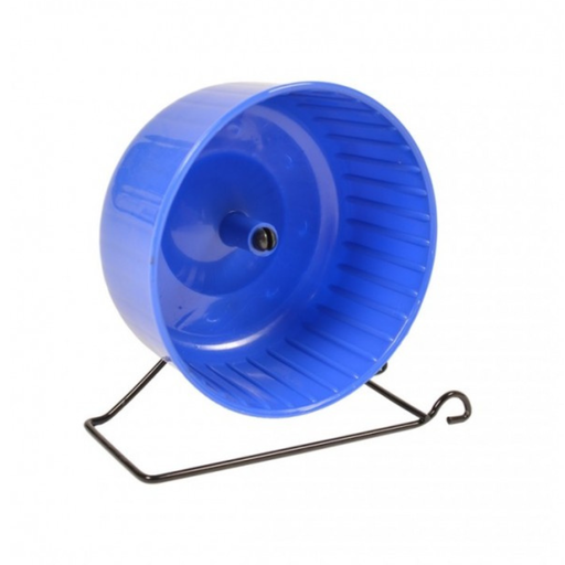 [LR100121-PHout] Duvo Hamster Wheel With Standard Blue/Grey 14 x 7cm[Dimension - 14 x 7cm]