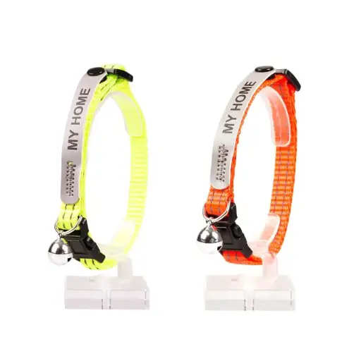 [LR11159] Duvo Cat Collar Reflective 20 - 30cm/10mm[Texture - Uni Address]