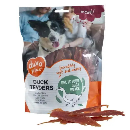 [LR11956] Duvo Dog Snack - 400g[Options - Tenders, Flavor - Duck]