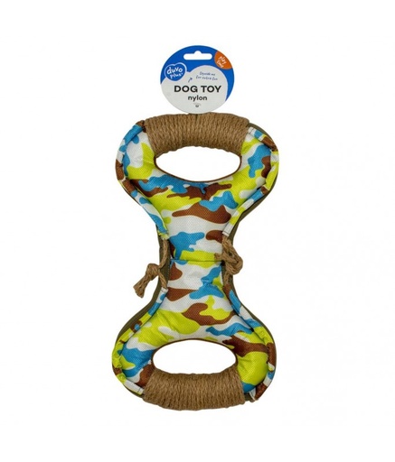 [LR12035-PHout] Duvo Camouflage Tug Toy 31 x 17 x 5,5cm - Multicolour