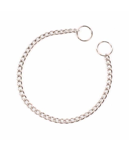 [LR12884] Duvo+ Slip Collar 1 Row, Chromed[Length - 50cm]