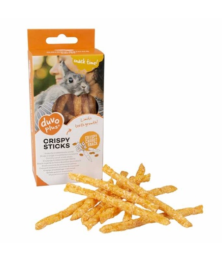 [LR13868] Duvo+ Crispy Chew Sticks Carrot Orange 50g