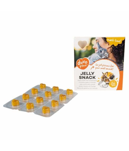 [LR14379] Duvo+ Small Pets Jelly Snack Orange 12pcs x 1.2g