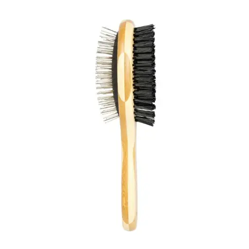 [LR158009] Duvo Bamboo 2 - in - 1 Grooming Brush[Size - L]