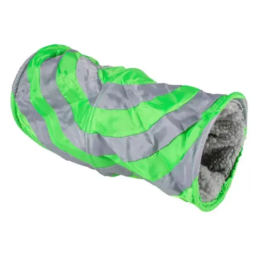 [LR4956001] Duvo Play Tunnel Grey/Green 35cm[Length - 35cm]