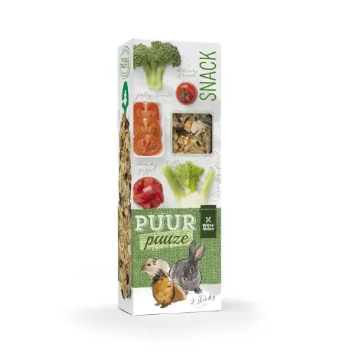 [LR654920] Witte Molen Puur Pauze Sticks Broccoli & Tomato 110g[Weight - 110g]