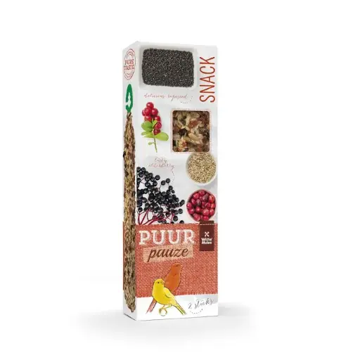 [LR654925] Witte Molen Puur Pauze Sticks with Elder- & Cranberry for Canary  60g[Weight - 60g]