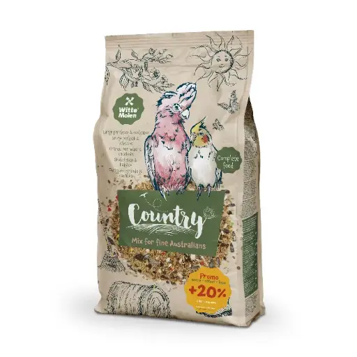 [LR659821] Witte Molen Country Large Parakeet & Cockatoo 2.5kg + 20% Extra