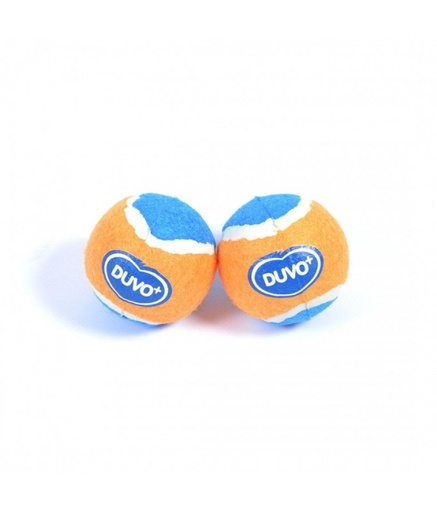 [LR9-10000] Duvo Tennisball Orange/Blue M - 2pcs - Ø6CM[Diameter - Ø6cm]