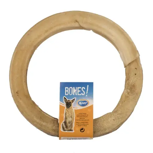 [LR9-60162] Duvo Rawhide Ring 15cm