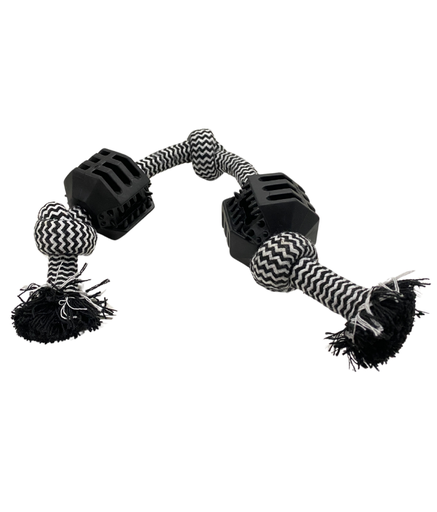 [PD-85321] Pado TPR Toy with Rope 3 Knot 43x7.2x7.2 cm