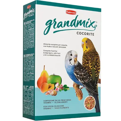 [PP00183] Padovan Grandmix Cocorite[Weight - 1kg]