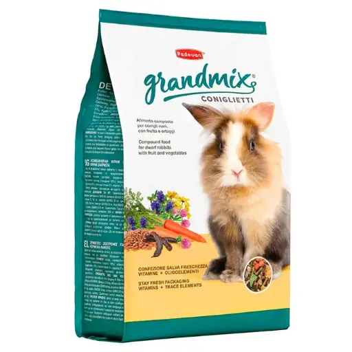 [PP00284] Padovan Grandmix Coniglieti(Bunnies) For Rabbit[Weight - 3kg]